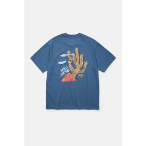 [25SS] [코오롱스포츠]남녀공용 선인장 그래픽 반팔 라운드 티셔츠 TLTCM25607DBU