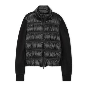 몽클레어 여성 로고 패치 블랙 니트패딩 8G00013 809KZ 999