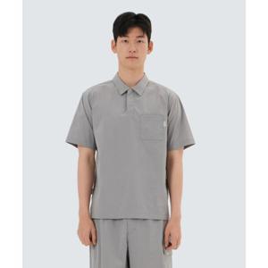스노우피크 SNOWPEAK APPAREL 냉감 루트 포켓 반팔 폴로 티셔츠 (S25MMRPS60) Gray S25MMRPS60GY 337725