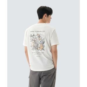 스노우피크 SNOWPEAK APPAREL 소로나 트로피컬 반팔 티셔츠 (S26MUFTS70) Off White S26MUFTS70OW 387700