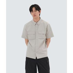 스노우피크 SNOWPEAK APPAREL 타슬란 투포켓 반팔 셔츠 (S25MMLSH50) Sand Beige S25MMLSH50SE 337885