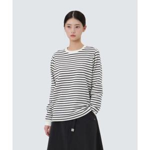 스노우피크 SNOWPEAK APPAREL 여성 스트라이프 긴팔 티셔츠 (S25FWFTL13) Dark Charcoal S25FWFTL13DC 337497