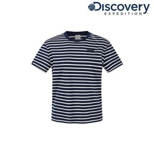 [디스커버리] 여성 스트라이프 반팔티셔츠 DWRS7F063-NYD