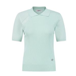 [마스터바니]마스터바니 여성 사선 반팔 니트 421E2SR404 MT 골