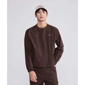 디스커버리 DISCOVERY EXPEDITION 남성 내추럴 우븐 트레이닝 맨투맨 (Brown) DMTR2E054-DWS 390066