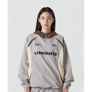 엄브로 UMBRO HBL 스포티 캐주얼 후드 아노락 라이트 그레이(UQ123CWT21) UQ123CWT21_LGR0 372014