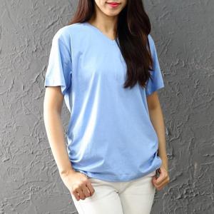 [강물처럼]빅사이즈사랑해요 w045L307 30브이반팔티 PC (1044340