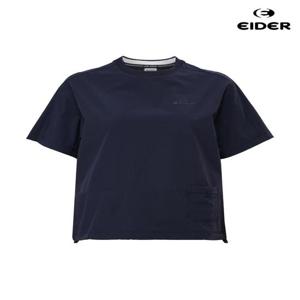 아이더 (DWM25216_Z6) 여성 (온더락 쉐도우) 우븐 포켓 라운드 티셔츠