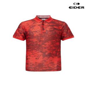 아이더 (DMM25221_O6) 남성 (아이스 온) 매쉬 그래픽 폴로 티셔츠