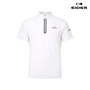 아이더 (DMM25232_W2) 남성 HERITAGE 헤리티지 반팔 짚업 티셔츠