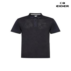 아이더 (DMM25208_C9) 남성 (아이스 온) 자카드 하이브리드 반팔폴로 티셔츠