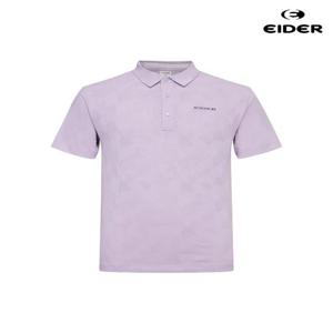 아이더 (DMM25208_L1) 남성 (아이스 온) 자카드 하이브리드 반팔폴로 티셔츠