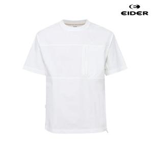 아이더 (DMM25215_W3) 남성 ON THE ROCK S 온더락 쉐도우 우븐 포켓 반팔 티셔츠