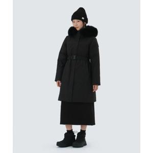 스노우피크 SNOWPEAK APPAREL 드라이피크 윈드스토퍼 여성 롱 헤비 다운 자켓 (S25WWPDJ05) Black S25WWPDJ05BK 338144