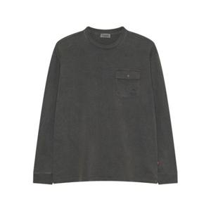 노르디스크 NORDISK 피그먼트 포켓 긴팔 티셔츠 - M_Cool Grey OMP26218C3 390887