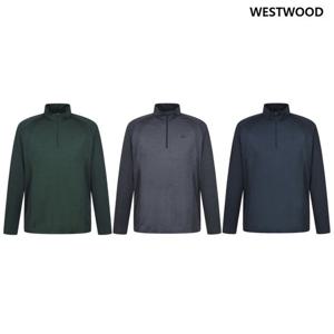 [웨스트우드] 남성 아웃도어 프린트 집업 티셔츠 (3컬러) WQ1MTTS303