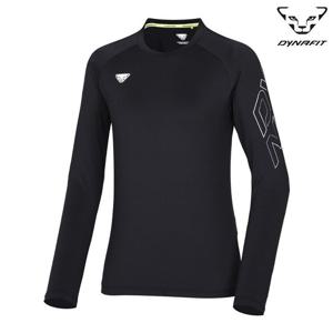 LJS  다이나핏  여성 (벤트) 긴팔티 블랙 (YWP24246Z1)