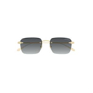 몽블랑 선글라스 MB0456S 001 GOLD GOLD GREY METALLIC