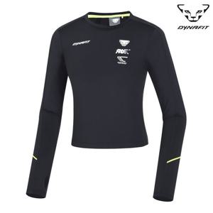 LJS  다이나핏  여성 (페이서) 크롭 긴팔티 블랙 (YWP24250Z1)