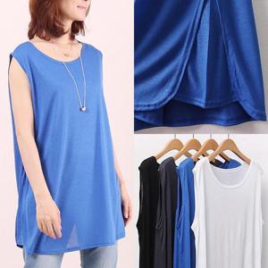 [강물처럼]위쉬몰 WW 스위치플레어민소매티(5142H407) 빅사이즈