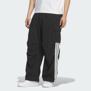 아디다스팬츠 UQA KQ6923 루즈 핏 라이트 우븐 카고 포켓 스트레이트 레그 팬츠