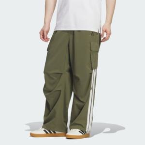 아디다스팬츠 UQA KQ6924 루즈 핏 라이트 우븐 카고 포켓 스트레이트 레그 팬츠