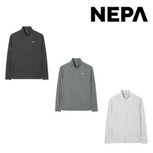 네파 7M15402 남성 폴라텍 롱슬리브 집업 티셔츠
