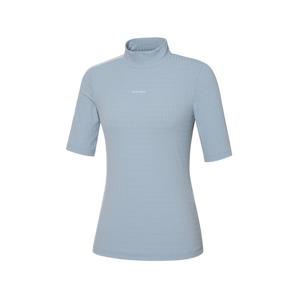 [와이드앵글]여성 CO 소프트 골지 반넥 5부 티셔츠  WWM23218GB