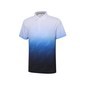 [와이드앵글]남성 CO 컬러 그라데이션 패턴 티셔츠  WMM23222B8