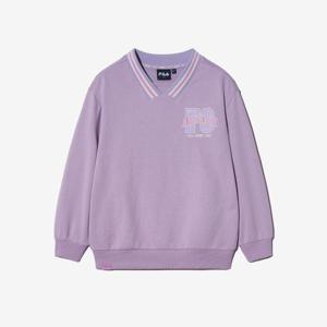 [휠라키즈] V넥 요꼬 맨투맨 (FK2POH1304X_ORD)