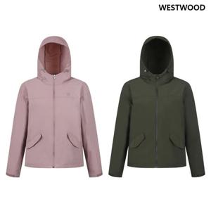 [웨스트우드] 여성 세미크롭 방풍 바람막이 자켓 (2컬러) WQ1WCJW204
