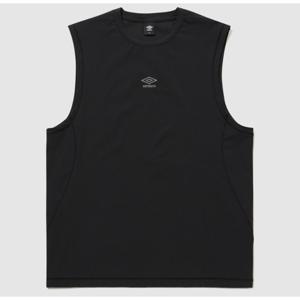 엄브로 올라운드 쿨링 트리코트 슬리브리스 B1 UR121SSL21 BLK0 DBR1