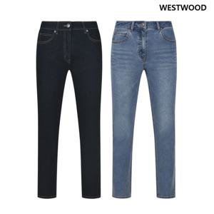 [웨스트우드] 여성 오비 데님 청바지 (2컬러) WQ1WCPL508