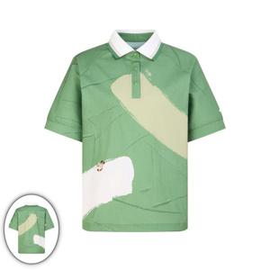 [헤지스골프] 여성 프린트 캡슐 블루종 옐로우그린 HWTS6B252L2