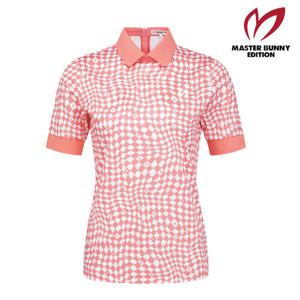 [마스터바니]마스터바니 여성 옵아트 반팔 티셔츠 421D2TO409 CO