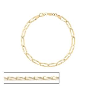 [로이드] 14K 볼륨 클립 체인 팔찌 LWB24032G