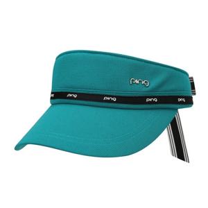 [핑]여성  리본 와이드 썬바이저 121F1CP0052_GNYS_YS