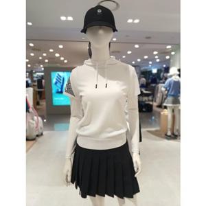 [파리게이츠] 26SS여름 냉감 소매 미니후드 니트 521F2SR309WH