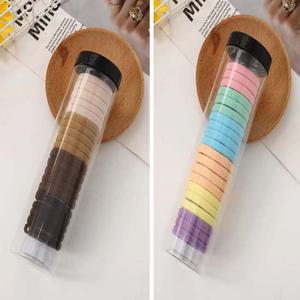 짱짱한 머리끈 헤어끈 헤어고무줄 똥머리밴드 20개입