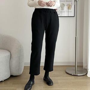 [강물처럼]아이우먼 따뜻한밍크밴딩배기팬츠 LOQ241M401 빅사이