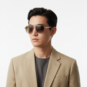 생로랑  선글라스 SL531 006 보잉 메탈 자외선차단