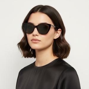 생로랑  선글라스 SL M69 002 캣츠아이 자외선차단