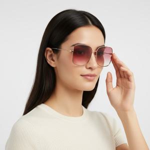 구찌  선글라스 GG0443S 003 스퀘어 메탈 자외선차단