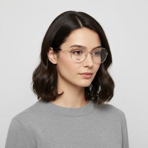 베르사체  안경테 VE1288 1412_I 54 라운드 메탈  안경