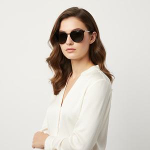 생로랑  선글라스 SL375 SLIM 004 라운드 자외선차단