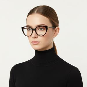 생로랑  안경테 SL M48A 004 캣츠아이 뿔테   안경