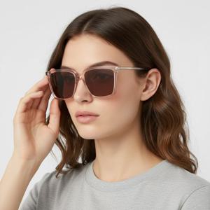 생로랑  선글라스 SL474 003 스퀘어 뿔테 자외선차단