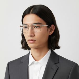 생로랑  안경테 SL528 006 스퀘어 메탈   안경