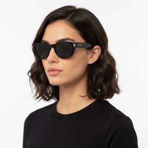 생로랑  선글라스 SL601 001 뿔테 자외선차단