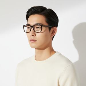 생로랑  안경테 SL505 002 스퀘어 뿔테   안경